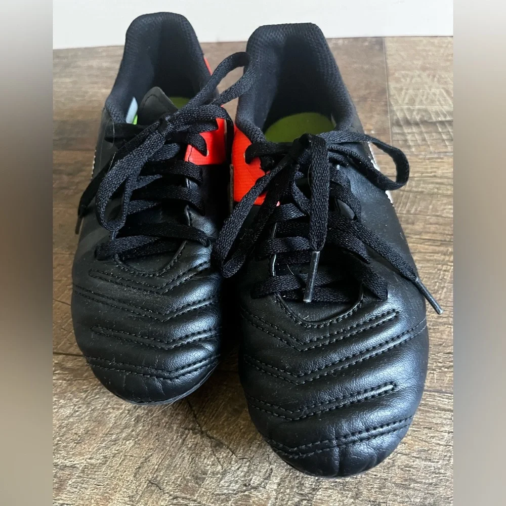 Nike Tiempo Rio III Soccer‎ FG black white hyper orange volt youth 1.5